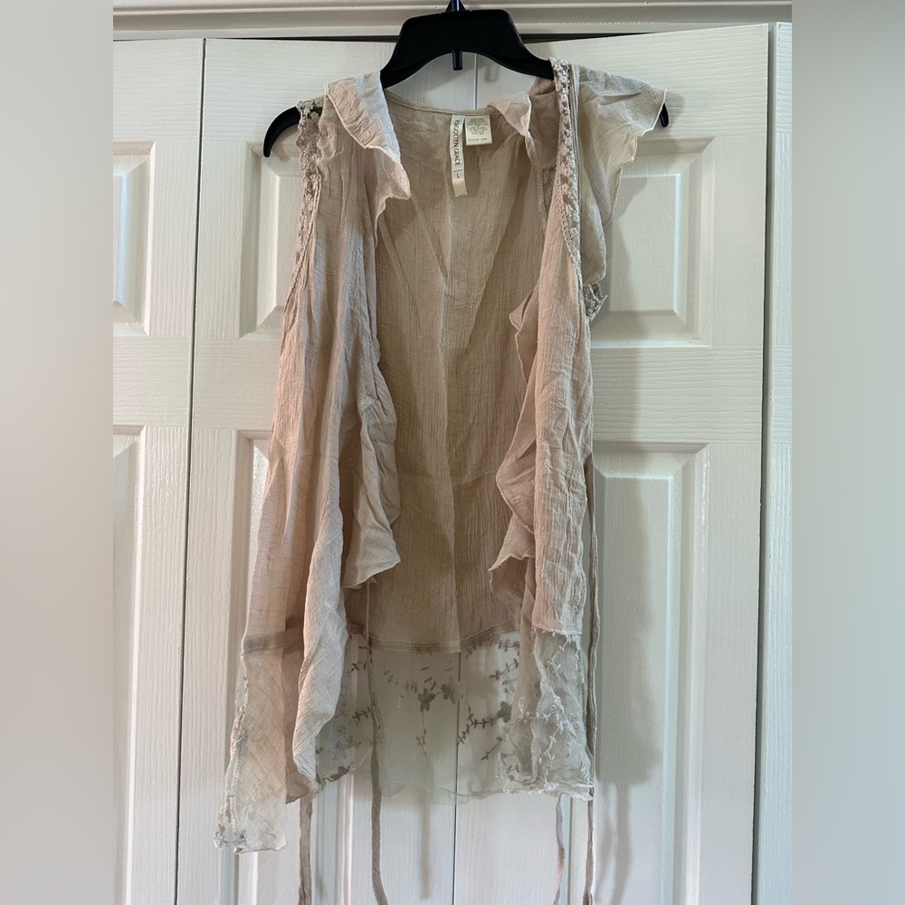 Forgotten Grace Tan Vest
